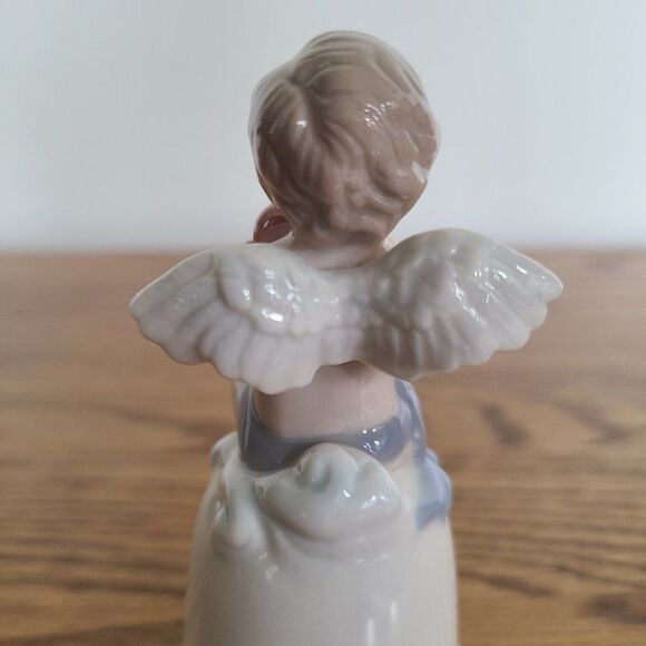 Avon 2002 Porcelain Cherub Bell Collectible Bell Angel Bell Retired Item Vintage - Picture 8 of 15